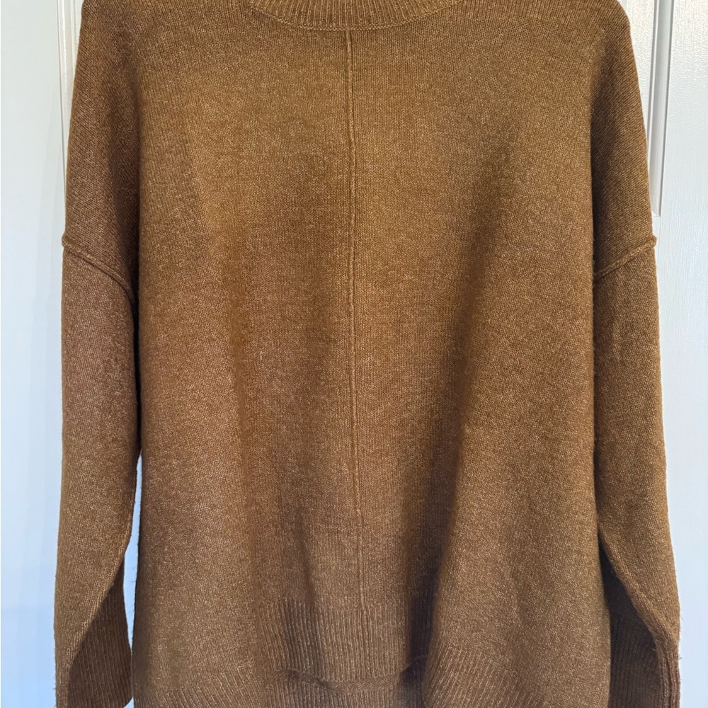 Vince Camuto Brown Crew Neck Sweater